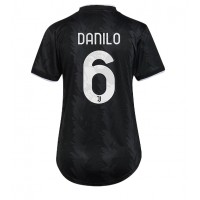 Juventus Danilo #6 Fußballbekleidung Auswärtstrikot Damen 2022-23 Kurzarm